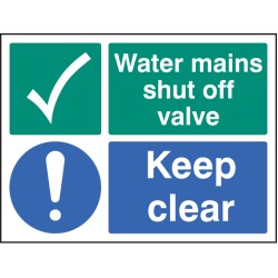 Water Mains Shut Off Valve - Keep Clear - TESTTTTT!!!!! Water Mains Shut Off Valve - Keep Clear - TESTTTTT!!!!!