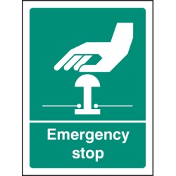 Emergency Stop (White / Green) - TESTTTTT!!!!! Emergency Stop (White / Green) - TESTTTTT!!!!!