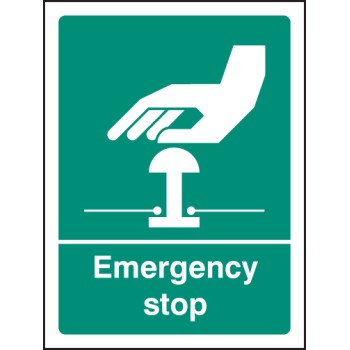 Emergency Stop (White / Green) - TESTTTTT!!!!! Emergency Stop (White / Green) - TESTTTTT!!!!!