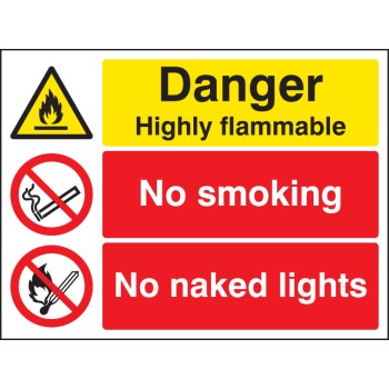 Danger - Highly Flammable - No Smoking - No Naked Lights - TESTTTTT!!!!! 