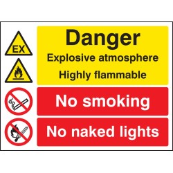 Explosive Atmosphere Highly Flammable No Smoking / Naked Lights - TESTTTTT!!!!! Explosive Atmosphere Highly Flammable No Smoking / Naked Lights - TESTTTTT!!!!!