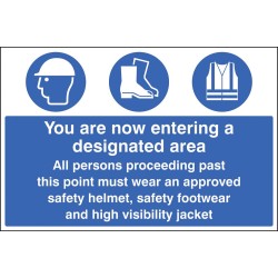 Entering Designated Area Must Wear Helmet - Footwear & Jacket - TESTTTTT!!!!! Entering Designated Area Must Wear Helmet - Footwear & Jacket - TESTTTTT!!!!!