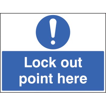 Lockout Point Here Lockout Point Here