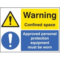 Warning - Confined Space - Approved PPE Must be Worn - TESTTTTT!!!!! Warning - Confined Space - Approved PPE Must be Worn - TESTTTTT!!!!!