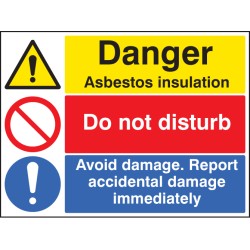 Danger - Asbestos Insulation - Do Not Disturb - Report Damage - TESTTTTT!!!!! Danger - Asbestos Insulation - Do Not Disturb - Report Damage - TESTTTTT!!!!!