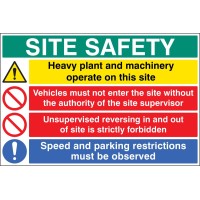 Site Safety - Heavy Plant - Vehicle Entry - No Unsupervised Reversing - Speed / Parking Restrictions - TESTTTTT!!!!! Site Safety - Heavy Plant - Vehicle Entry - No Unsupervised Reversing - Speed / Parking Restrictions - TESTTTTT!!!!!
