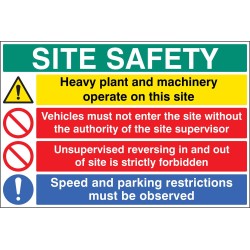 Site Safety - Heavy Plant - Vehicle Entry - No Unsupervised Reversing - Speed / Parking Restrictions - TESTTTTT!!!!! Site Safety - Heavy Plant - Vehicle Entry - No Unsupervised Reversing - Speed / Parking Restrictions - TESTTTTT!!!!!