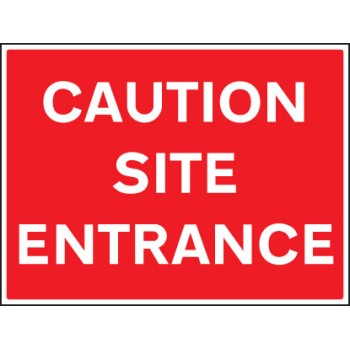 Caution - Site Entrance - TESTTTTT!!!!! 