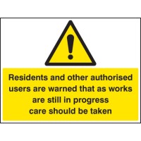 Residents Warned - Works in Progress - Care Should be Taken - TESTTTTT!!!!! Residents Warned - Works in Progress - Care Should be Taken - TESTTTTT!!!!!
