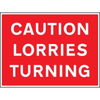Caution - Lorries Turning - TESTTTTT!!!!! 