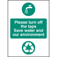 Please Turn Off the Taps - Save Water and Environment - TESTTTTT!!!!! 