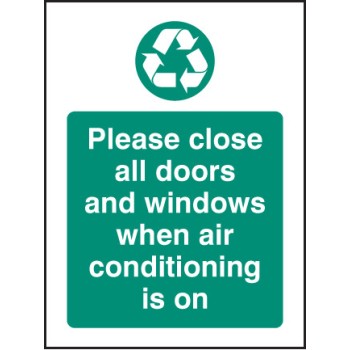 Please Close All Doors and Windows When Aircon Is On - TESTTTTT!!!!! 