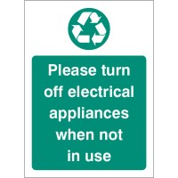 Please Turn Off Electrical Appliances When Not in Use - TESTTTTT!!!!! 