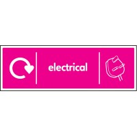 Electrical - WRAP Recycling Sign Electrical - WRAP Recycling Sign