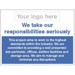 We Take Our Responsibilities Seriously - Well Maintained Site We Take Our Responsibilities Seriously - Well Maintained Site