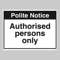 Notice - Authorised Persons Only - TESTTTTT!!!!! 
