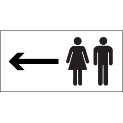 Man and Ladies Symbol with Arrow Left - TESTTTTT!!!!! Man and Ladies Symbol with Arrow Left - TESTTTTT!!!!!