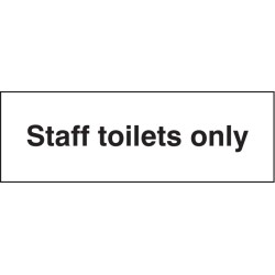 Staff Toilets Only - TESTTTTT!!!!! Staff Toilets Only - TESTTTTT!!!!!