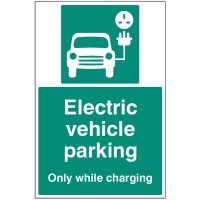 Electric Vehicle Parking - Only While Charging Electric Vehicle Parking - Only While Charging