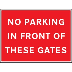No Parking in Front of these Gates - TESTTTTT!!!!! No Parking in Front of these Gates - TESTTTTT!!!!!