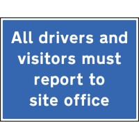 All Drivers and Visitors Must Report to Site Office - TESTTTTT!!!!! 