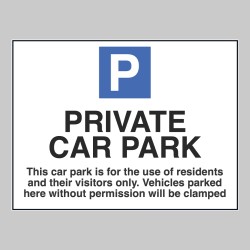 Private Car Park - Use of Residents and Visitors Only - Vehicles Parked without Permission will be Clamped - TESTTTTT!!!!! Private Car Park - Use of Residents and Visitors Only - Vehicles Parked without Permission will be Clamped - TESTTTTT!!!!!