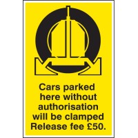 Cars Parked Here without Authorisation will be Clamped - Release Fee £50 - TESTTTTT!!!!! Cars Parked Here without Authorisation will be Clamped - Release Fee £50 - TESTTTTT!!!!!