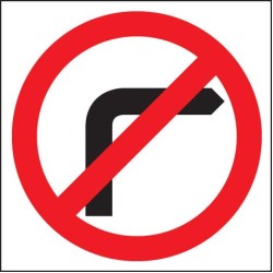 No Right Turn - TESTTTTT!!!!! No Right Turn - TESTTTTT!!!!!