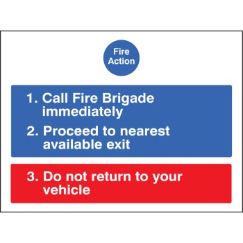 Fire Action for Car Parks - TESTTTTT!!!!! Fire Action for Car Parks - TESTTTTT!!!!!