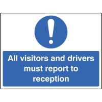 All Visitors Must Report to Reception - TESTTTTT!!!!! All Visitors Must Report to Reception - TESTTTTT!!!!!