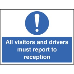 All Visitors Must Report to Reception - TESTTTTT!!!!! All Visitors Must Report to Reception - TESTTTTT!!!!!