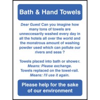 Bath & Hand Towels - Reuse or Replace - TESTTTTT!!!!! 