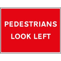 Pedestrians Look Left Pedestrians Look Left