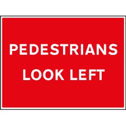Pedestrians Look Left Pedestrians Look Left