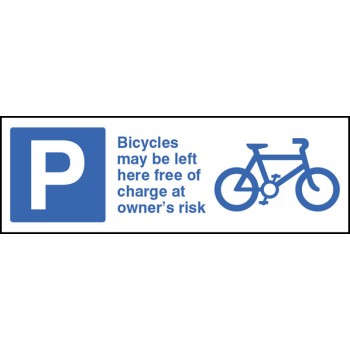 Cycles May be Left Here Free of Charge At Owners Risk - TESTTTTT!!!!! 