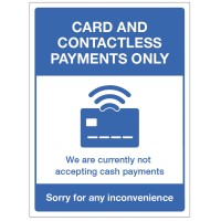 Card and Contactless Payments Only Card and Contactless Payments Only